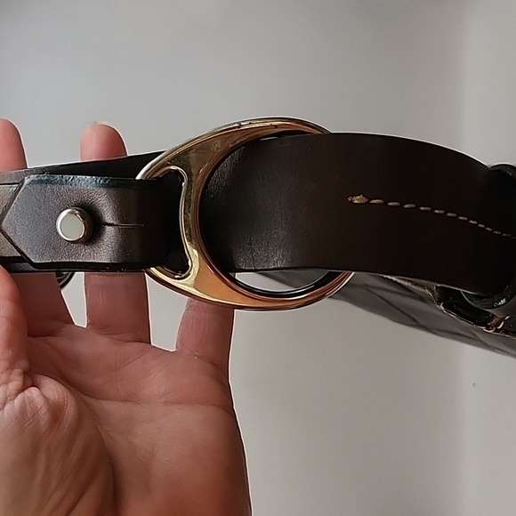 Vintage Dooney and Bourke Crocodile Embossed Leather Bag - Picture 6 of 16